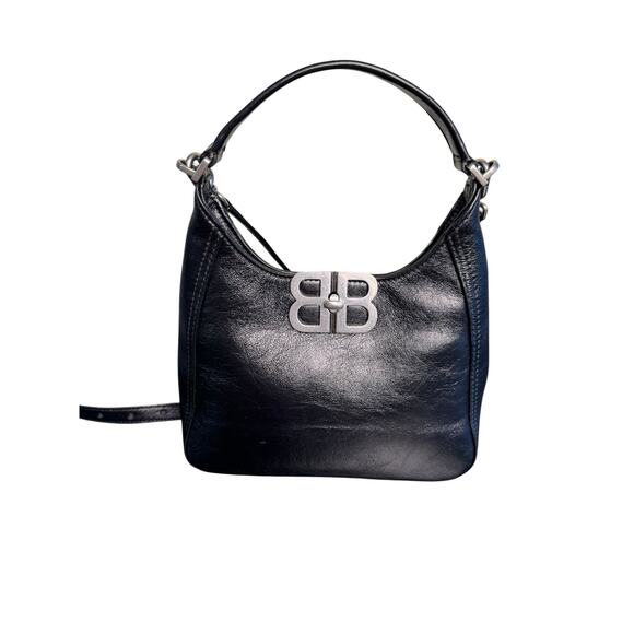 Balenciaga NWT BB Soft Hobo Bag in Black - Picture 2 of 13